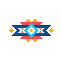 indigenous native frame design vector