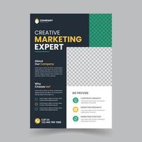 Business Flyer or Poster Design Template. vector