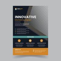 Business Flyer or Poster Design Template. vector