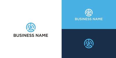 MS Logo Design Template Graphic Branding Element vector