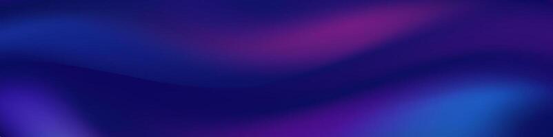 Captivating abstract mesh blur banner with a mesmerizing dark blue and violet gradient wave design for eye catching visuals vector