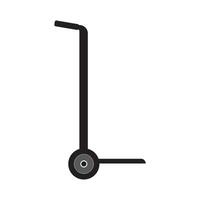 hand truck design vector