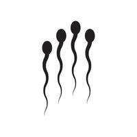 Sperm icon design vector
