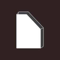 Folder files icon vector