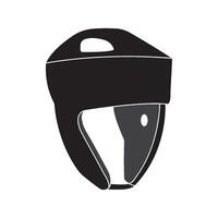 kickboxing helmet design vector