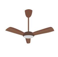 Ceiling fan . Flat in cartoon style isolated on white background. vector