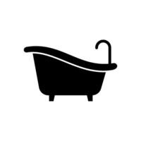 bañera icono diseño plantillas sencillo y moderno concepto vector