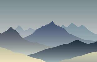 nature view landscape vector