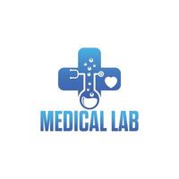 médico logo. cuidado de la salud y farmacia logo diseño y icono modelo vector