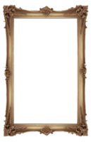 Classic wooden frame png