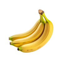plátano aislado en transparente antecedentes png