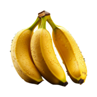 Banana isolated on transparent background png