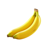 Banane isoliert auf transparent Hintergrund png