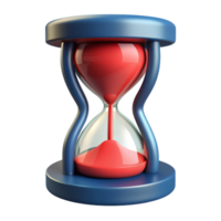 clessidra Timer 3d elemento png