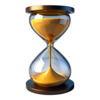 Hourglass Timer 3d Realistic png