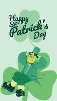 feliz dia de san patricio vector