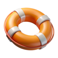 Lifebuoy Ring 3d Render png