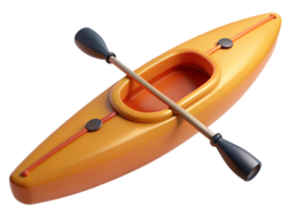 kayak bateau 3d image png