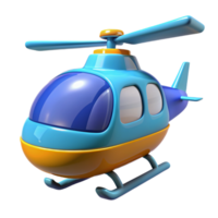 Hubschrauber Spielzeug 3d Illustration png