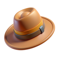 les pères chapeau 3d élément png