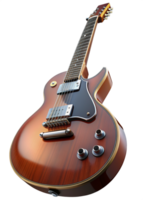 elettrico chitarra 3d realistico png