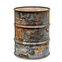 Old Metal Oil Barrel Detail Stock Imagery Ready for Your Designs png