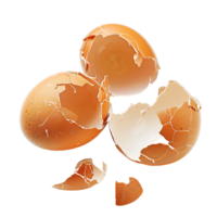 Premium Cracked Eggshells Cut Outs High Quality Images png