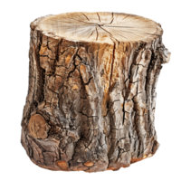 Oak Stump Log Firewood Versatile Stock Photography Selection png