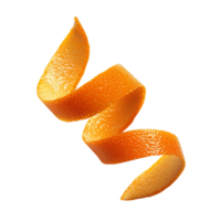 Freshness in Focus Orange Peel Cut Out Stock Photos png