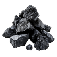 Industrial Charm in Focus Coal Pile Cut Outs png