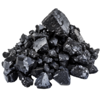 Industrial Black Coal Pile Cut Outs Ready to Use Images png