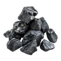 Versatile Black Coal Pile Cut Outs Stock Imagery at Its Best png