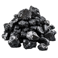 Enhance Your Projects with Black Coal Pile Cut Outs png