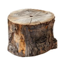 Authentic Oak Stump Log Images for Your Creative Projects png