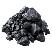 Black Coal Pile Close Ups Premium Quality Stock Photography png