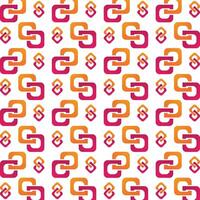 Finance actionable trendy multicolor repeating pattern illustration design vector