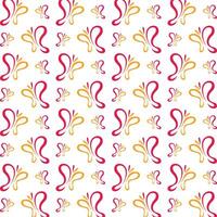 Butterfly workable trendy multicolor repeating pattern illustration background design vector