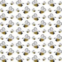 Honeycomb bee astonishing trendy multicolor repeating pattern illustration background design vector