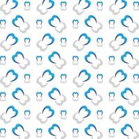 Dental care obtainable trendy multicolor repeating pattern illustration design vector