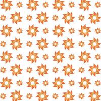 Fire flame workable trendy multicolor repeating pattern illustration background design vector