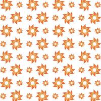 Fire flame workable trendy multicolor repeating pattern illustration background design vector