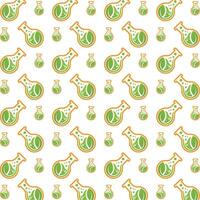Lab astonishing trendy multicolor repeating pattern illustration background design vector