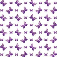 Butterfly obtainable trendy multicolor repeating pattern illustration design vector