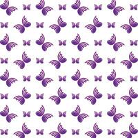 Butterfly obtainable trendy multicolor repeating pattern illustration design vector