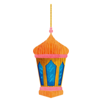 Islamic lantern for ramadan or eid celebration decoration png