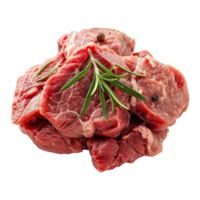 cru carne carne isolado em transparente fundo png