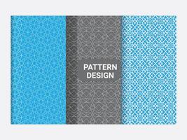 Modern flower background pattern design template vector