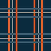 Dark blue plaid seamless pattern. tartan checkered textile design for pickleball print, male repeat background, flannel design, Scottish ornament, check, gingham tartan print, wallpaper. vector