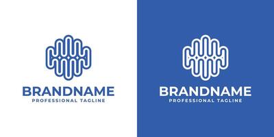 Abstract Brain Logo, suitable for any business related to brain vector
