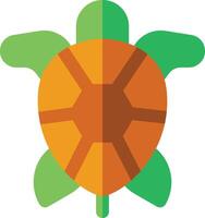 a turtle icon on a white background vector